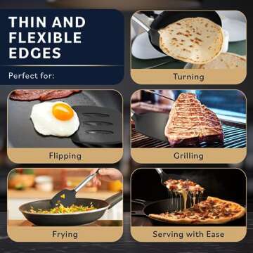 Home Hero Silicone Spatulas - Durable, Heat-Resistant Kitchen Utensils