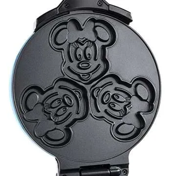 Disney Mickey & Minnie Double Flip Waffle Maker - Fun Kitchen Gadget