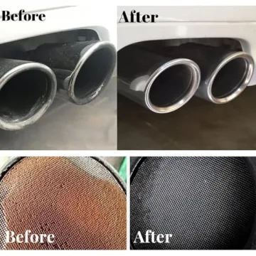 3 PCS Catalytic Converter Cleaner Auto Parts Engine, Exhaust System Pipe Carbon Removal Cleaner Trea...