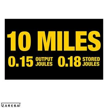 Zareba ESP10M-Z Solar Electric Fence Charger - 10 Mile Range