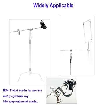 PHOCUS 42" C Stand Boom Arm with Grip Head for Photography