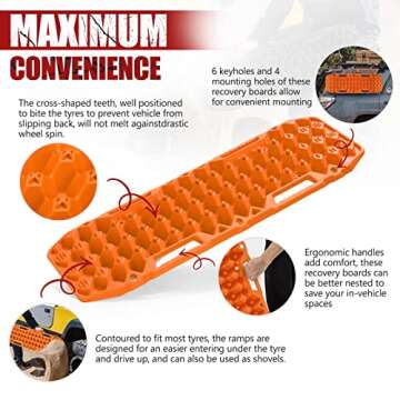 BUNKER INDUST Off Road Traction Boards for Vehicles