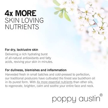 Poppy Austin Sea Buckthorn Oil - Organic & Cold-Pressed