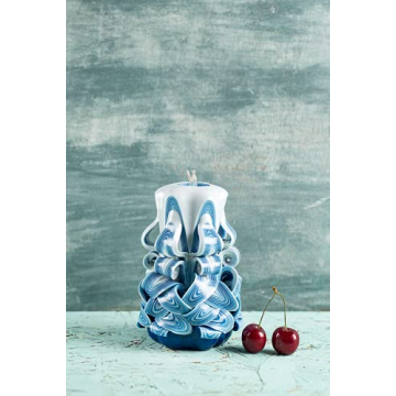 EveCandles Handmade Havdalah Candle - 3-Wick Decorative Gift