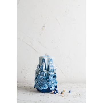 EveCandles Handmade Havdalah Candle - 3-Wick Decorative Gift