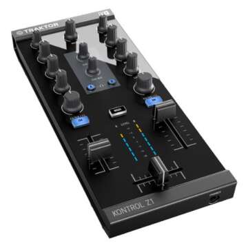 Native Instruments Traktor Kontrol Z1 DJ Mixing Interface – Ultra-Portable Mixing Solution