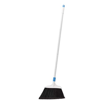 Amazon Basics Heavy-Duty Broom with Adjustable Handle and Stiff Bristles
