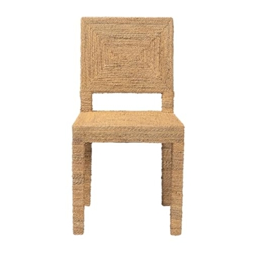 Bali & Pari Anfield Seagrass Dining Chair for Comfort