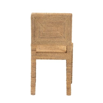 Bali & Pari Anfield Seagrass Dining Chair for Comfort