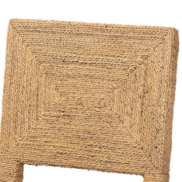 Bali & Pari Anfield Seagrass Dining Chair for Comfort
