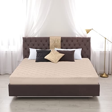 Utopia Bedding Quilted Fitted Mattress Pad for King Size