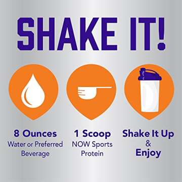 NOW Pea Protein 24g Creamy Chocolate Vegan Protein Powder 2-Pound