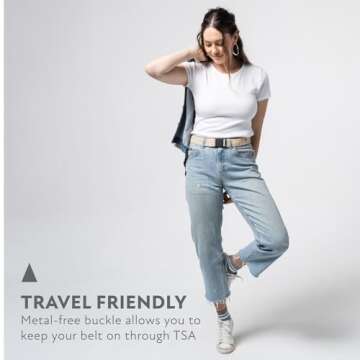 Arcade Vapor Belt - Flexible & Travel-Friendly Gear