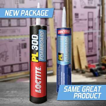 Loctite PL300 Foamboard Adhesive for Strong Bonding