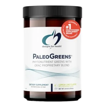 Designs for Health PaleoGreens - High-Quality Organic Greens Powder for Vitality and Wellness 270g