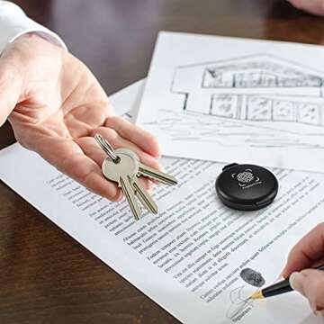 5 Pieces Fingerprint Ink Pads Thumbprint Ink Pads Black Ink Pad Stamp Pad for Office Notary Supplies Identification Notary Security ID Fingerprint Cards Law Enforcement Kit