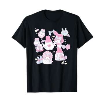 My Melody Tea Party with Friends Tee Shirt T-Shirt