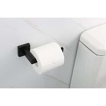 TocTen Toilet Paper Holder-Bathroom Tissue Holder Fit Big Roll Paper, Made of Thicken SUS 304 Stainl...