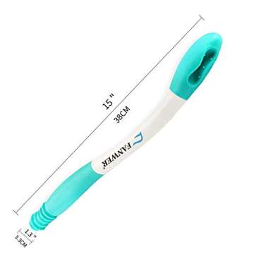 Fanwer Toilet Aids for Wiping,Long Reach Comfort Bottom Buddy Extends Your Reach Over 15",Butt Wiper...