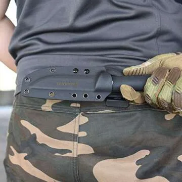 Harnds Forester Tactical Full Tang Fixed Blade Knife