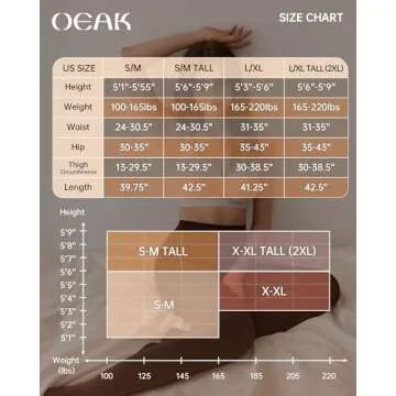 OEAK Womens 2 Pairs Fleece Lined Tights Leggings Sheer Fake Translucent Pantyhose Thermal High Waisted Footed Opaque Tights Black + Coffee 220g L/XL