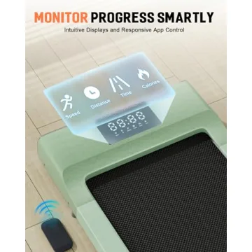 DeerRun Portable Under Desk Walking Pad for Easy Fitness