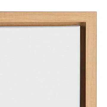 Kate and Laurel Sylvie Bear Framed Canvas Art - 23x33