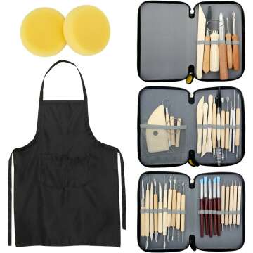 Blisstime 42 Piece Clay Sculpting Tool Set