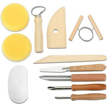 Blisstime 42 Piece Clay Sculpting Tool Set