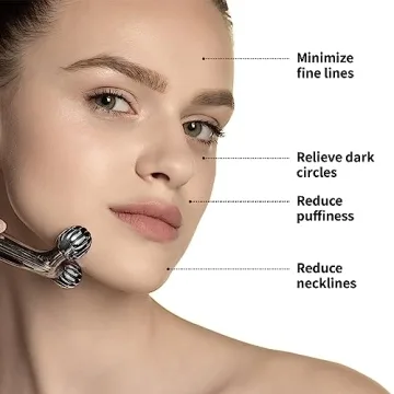 WellDerma Ergonomic Face Lifting Roller for Youthful Skin