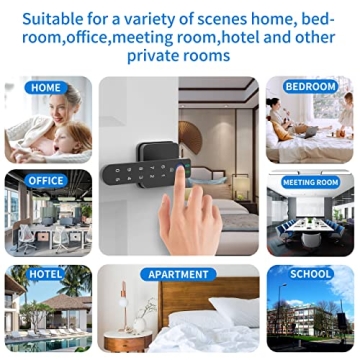 Foxgard Smart Fingerprint Door Lock with Keypad for Secure Access