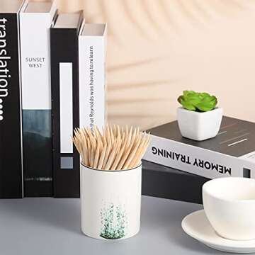 Chinco 150 Pieces Heavy Duty Wood Stylus Tools for Scratch Wooden Art Stylus Stick DIY Creative Draw Sticks for Teens and Teacher