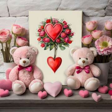 Bright Creations Unfinished Wood Panels for Painting, Blank Wooden Squares for Crafting, Art Pouring...