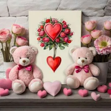 Bright Creations Unfinished Wood Panels for Painting, Blank Wooden Squares for Crafting, Art Pouring...