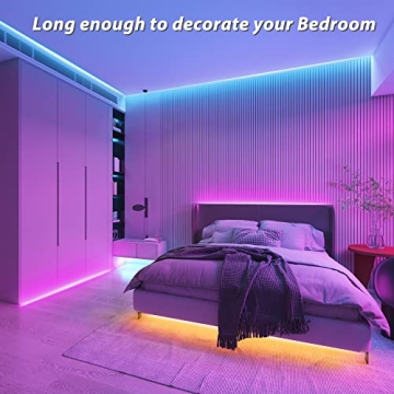 Transform Your Space with 100ft LED Strip Lights