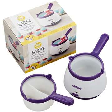 Wilton Candy Melting Pot, Small, White