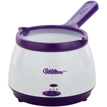 Wilton Candy Melting Pot, Small, White