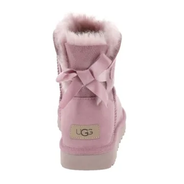 UGG Mini Bailey Bow II Fashion Boot in Dusty Orchid