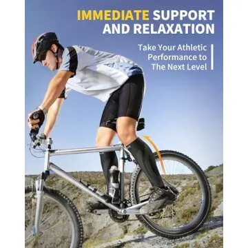 Cambivo 3 Pairs Calf Compression Sleeve for Women and Men,Leg Brace for Running, Cycling, Shin Splint Support for Working out(Black, Large-X-Large)