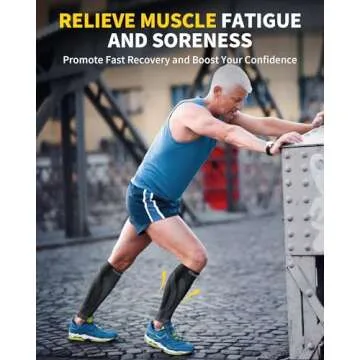 Cambivo 3 Pairs Calf Compression Sleeve for Women and Men,Leg Brace for Running, Cycling, Shin Splint Support for Working out(Black, Large-X-Large)