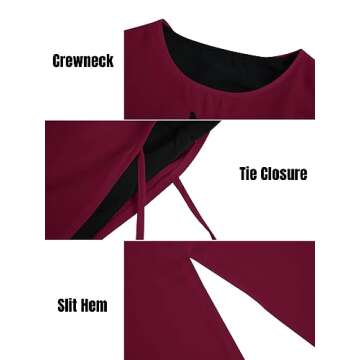 Gafeng Men's Renaissance Knights Templar Tunic Costume