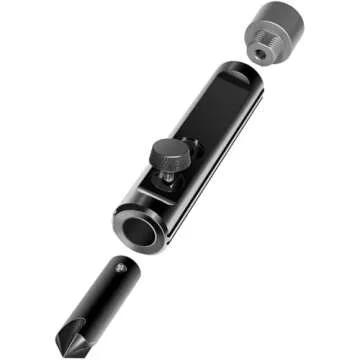 Tubing Deburring Tool - Brake Line Deburring Tool - Rimming & Deburring Tool for 3/16" to 1/2" Tubing, for Brake/Fuel/Transmission/Coolant Lines, Achieving Optimal Tubing Flaring, Replace for LTTR1