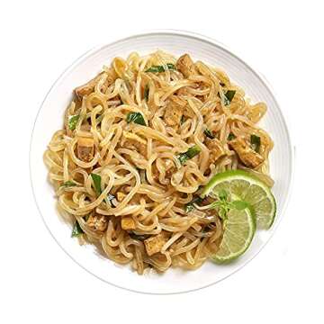 Miracle Noodle Pad Thai Noodles - Ready to Eat Plant Based Vegan Pad Thai Shirataki Noodles, Pad Tha...
