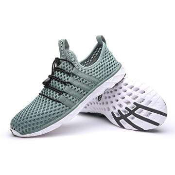 DLGJPA Women's Lightweight Quick Drying Water Shoes for Beach or Water Sports Slip On Walking Shoes