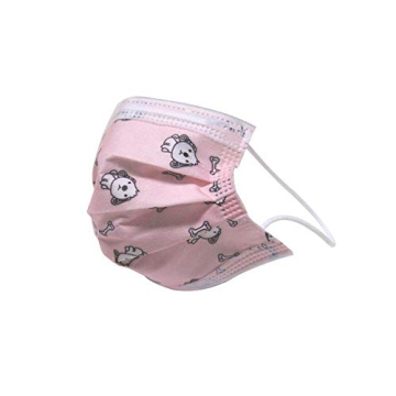 G-BOX Kids Face Masks - 100 Pack, Cute Cartoon Designs