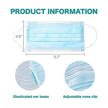 G-BOX Kids Face Masks - 100 Pack, Cute Cartoon Designs