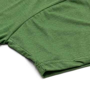 Tee Luv Men's Lucky Charms T-Shirt for Retro Fans in Green