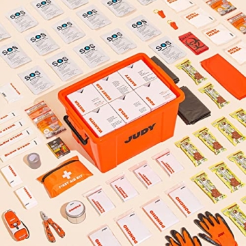 Emergency Preparedness Kit for Natural Disasters | Support 4 People