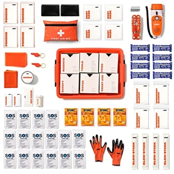 Emergency Preparedness Kit for Natural Disasters | Support 4 People
