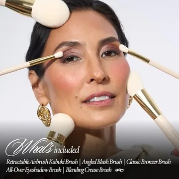 LAURA GELLER Vegan Makeup Brush Set for Flawless Looks